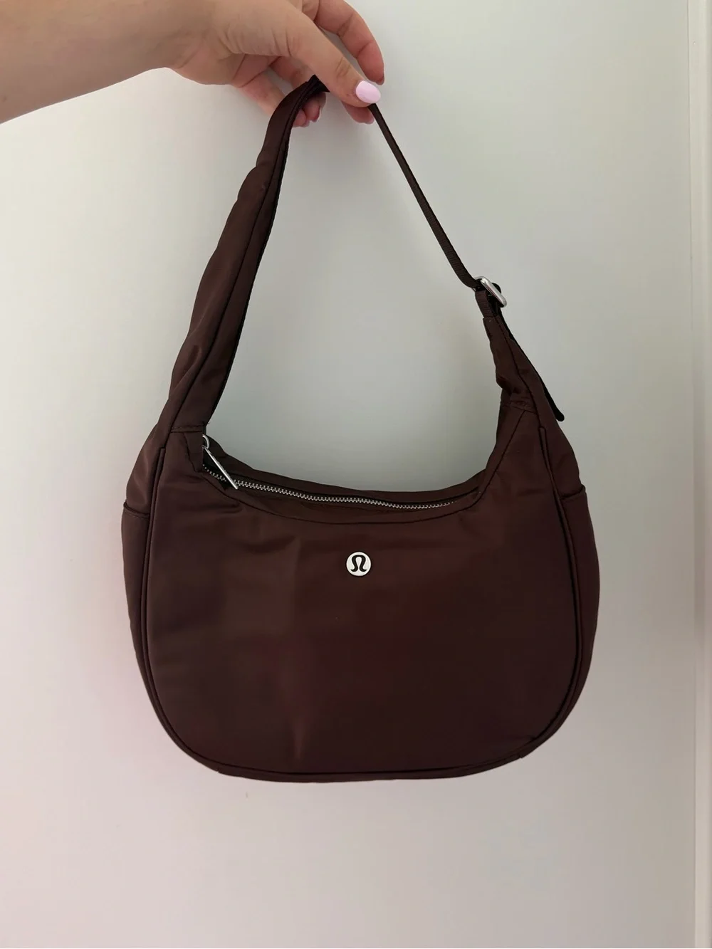 Brown Lululemon City Essential Shoulder Bag